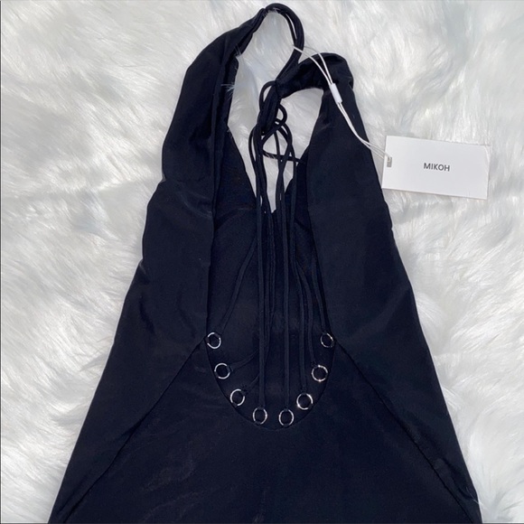 Mikoh Ipanema One Piece Swimsuit Black Sz Small - Picture 8 of 11